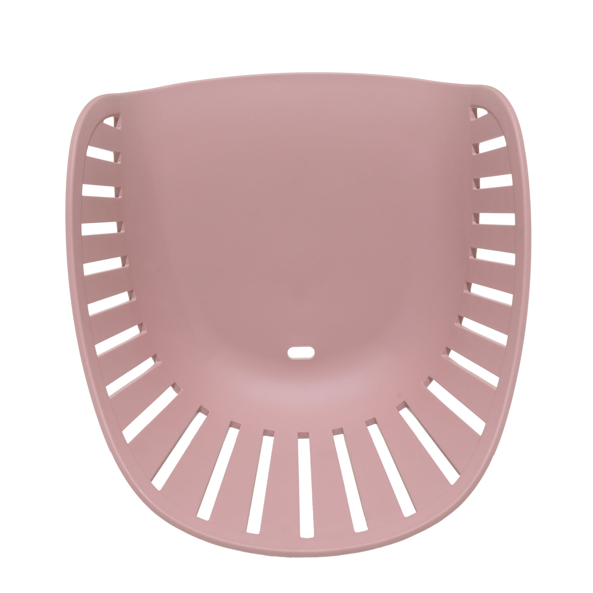 Nassau Carver Armchair Peony Pink Social Plastic outdoor chair set, 2pc, pink curved back with slotted sides on Tampa Home & Garden Store