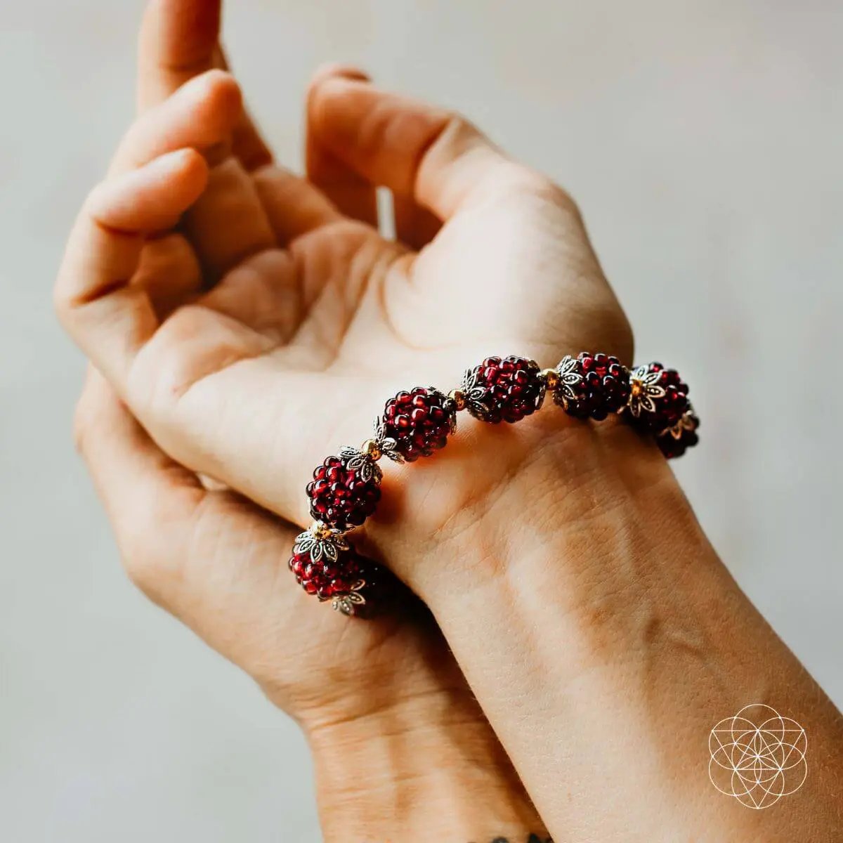 Natural Garnet Healing Bracelet - Tampa Home & Garden Store