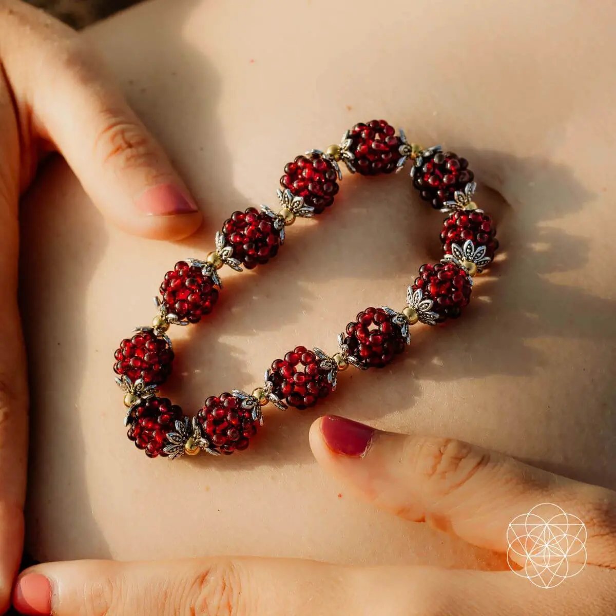 Natural Garnet Healing Bracelet - Tampa Home & Garden Store