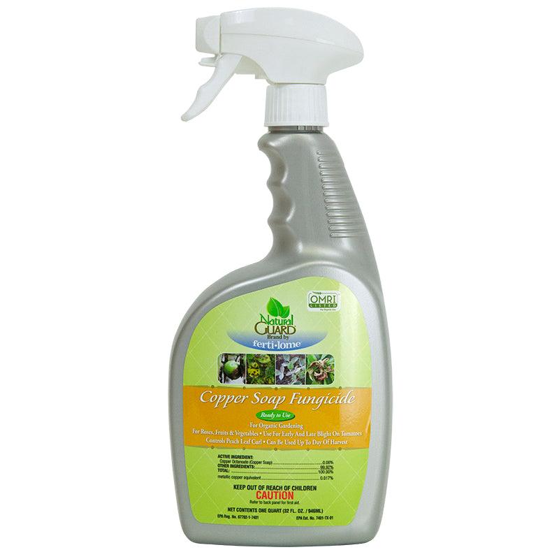 Natural Guard Copper Soap Liquid Fungicide RTU (Qt) - Tampa Home & Garden Store