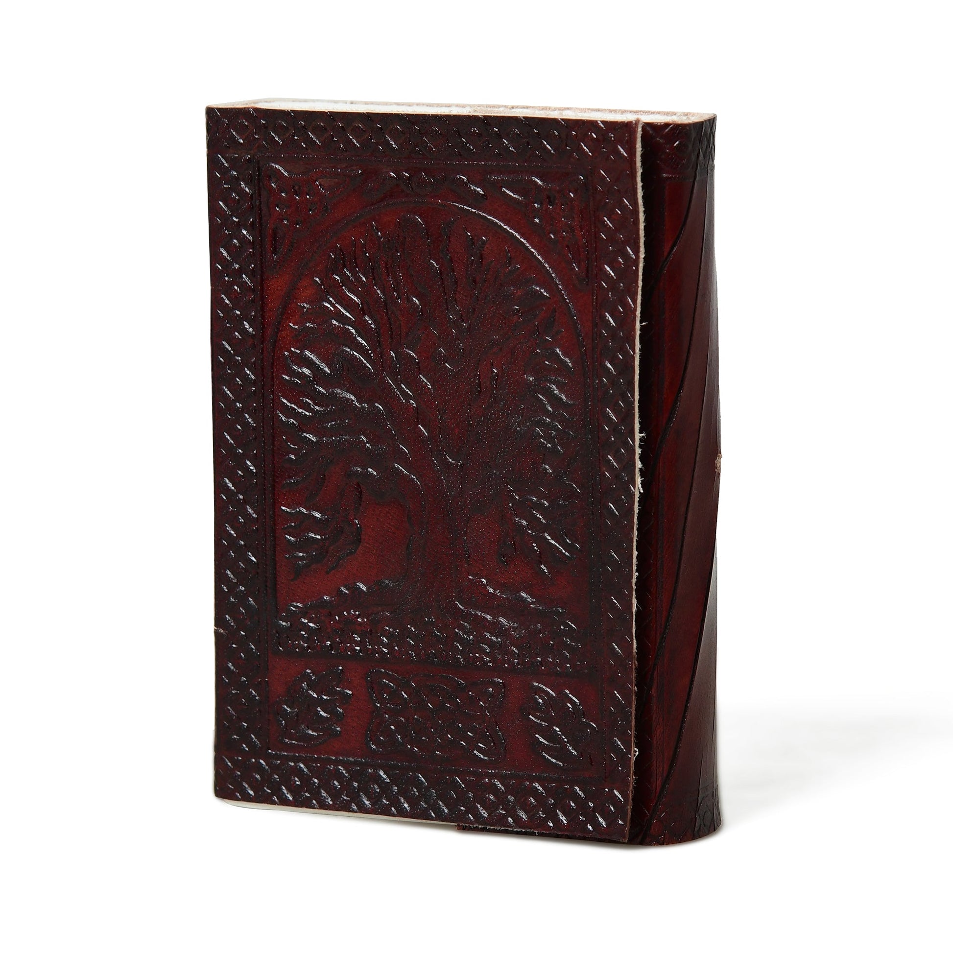 Nature's Wisdom Leather Journal - Tampa Home & Garden Store