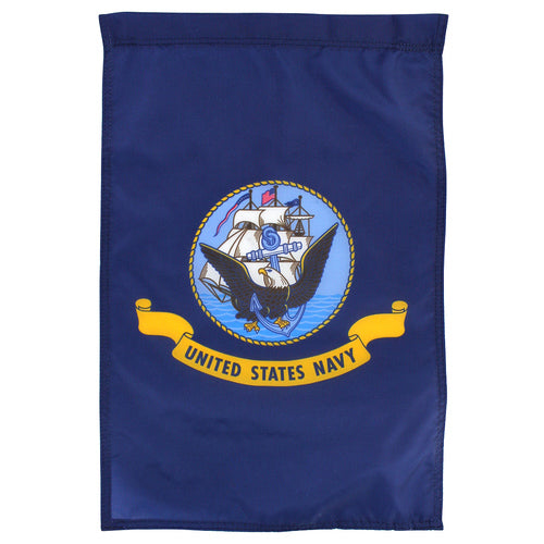Navy Garden Flag - Tampa Home & Garden Store