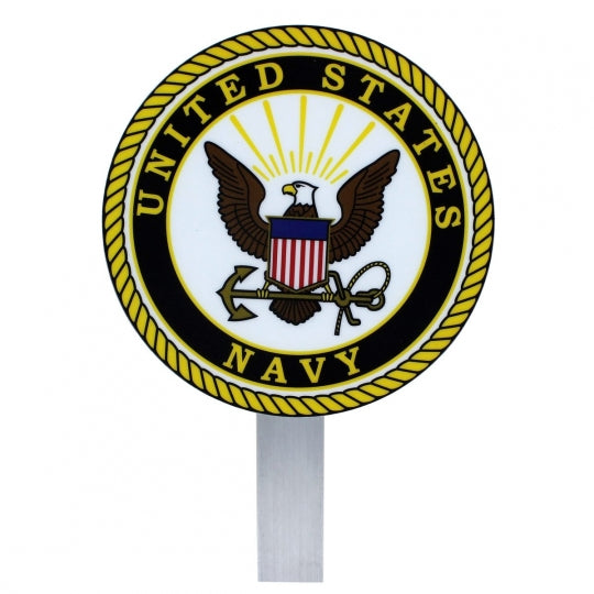 Navy Grave Marker | Made in USA - Tampa Home & Garden Store