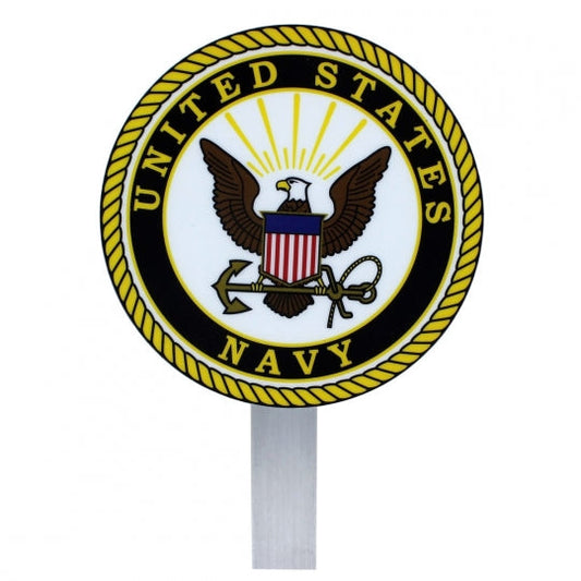 Navy Grave Marker | Made in USA - Tampa Home & Garden Store