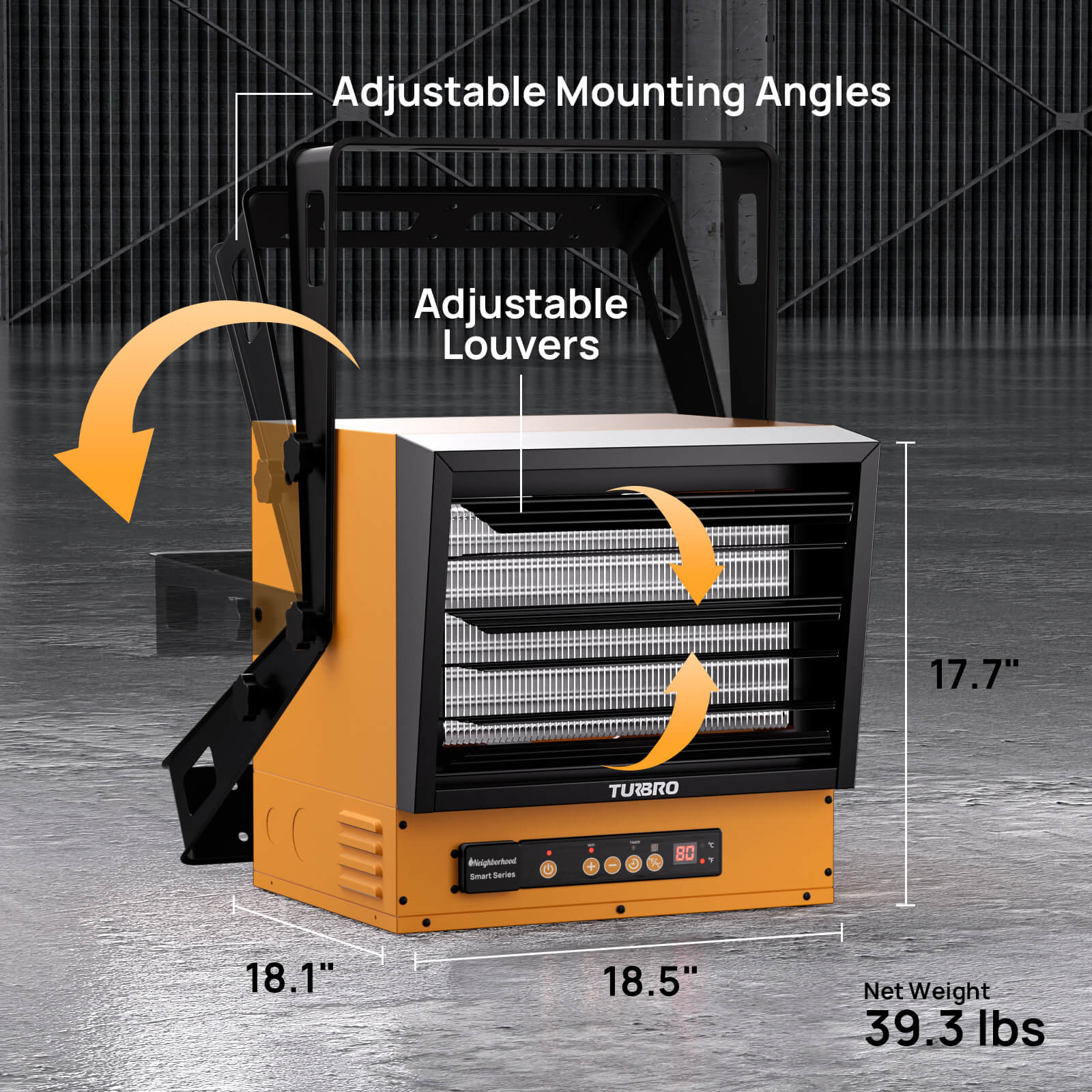 Neighborhood GH10K & GH15K Smart Garage Heater - WiFi Enable - Tampa Home & Garden Store