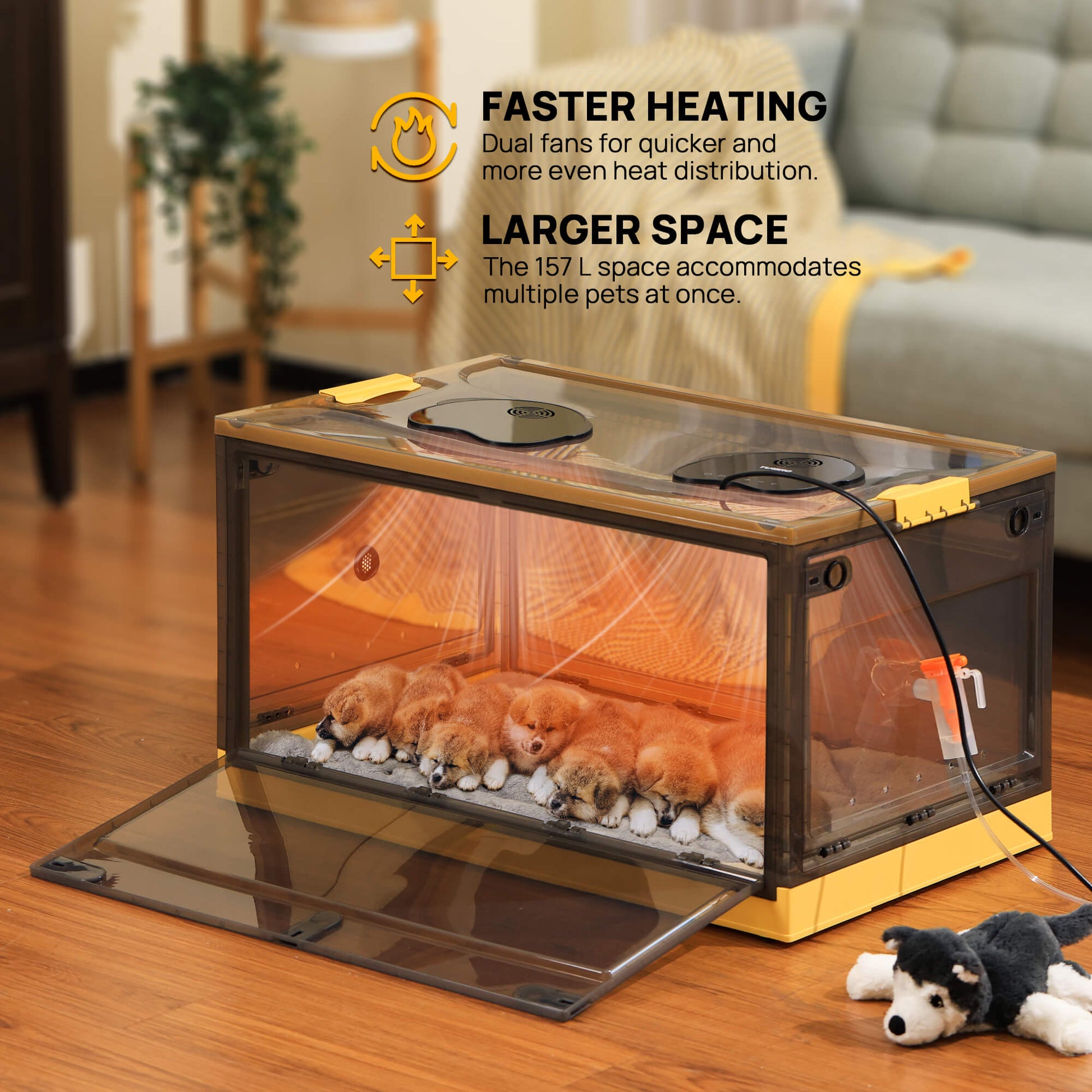 Neighborhood Pet Incubator, Grey Translucent - Tampa Home & Garden Store