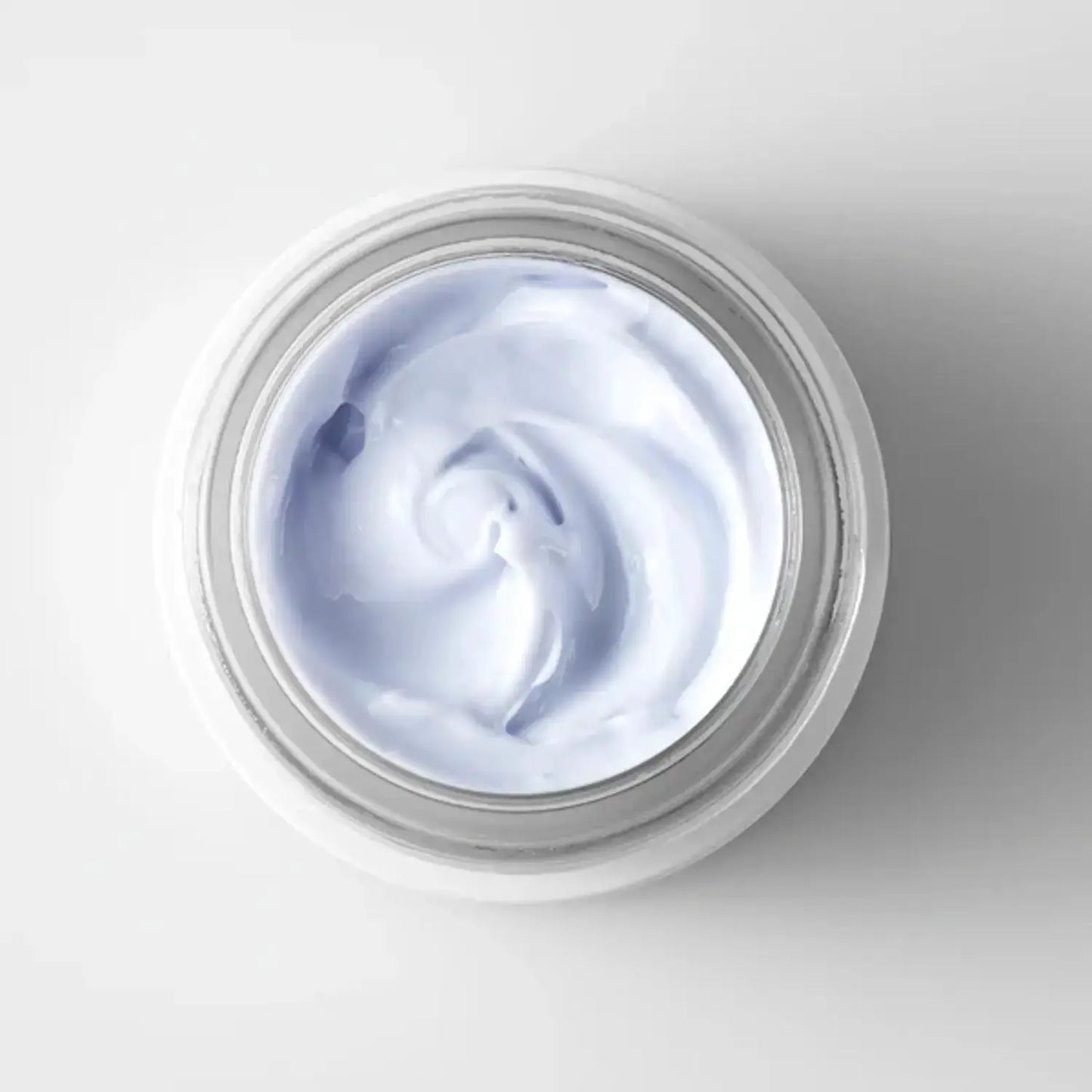 Creme de la Copper 1.7 oz skincare cream in white jar with pale blue swirl Nava Beauty on Tampa Home & Garden Store