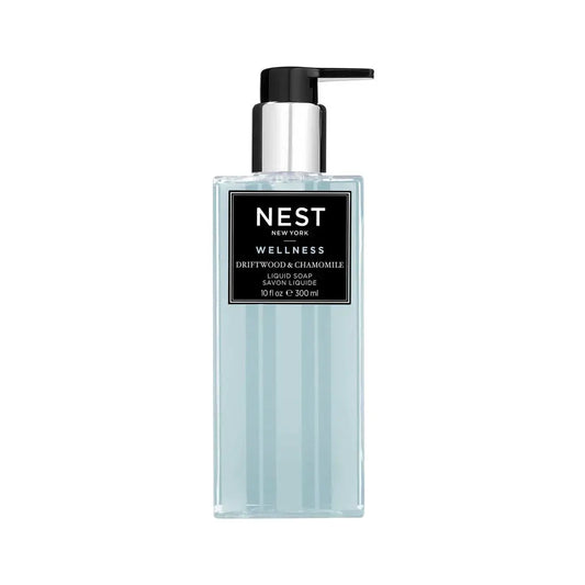 Nest New York Driftwood & Chamomile liquid hand soap bottle with pump, 10 oz on Tampa Home & Garden Store