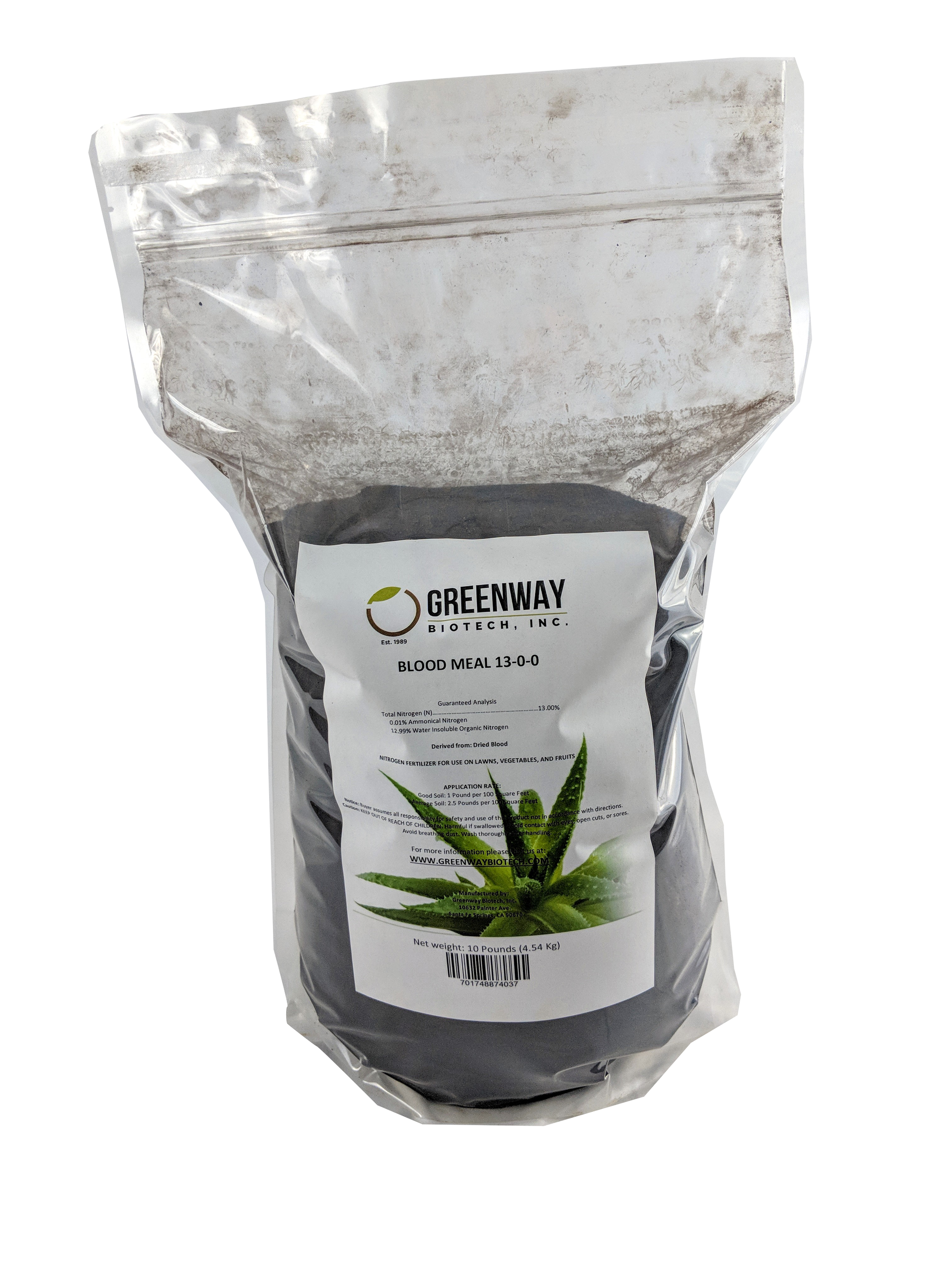 Blood Meal Fertilizer 13-0-0 | Organic - Tampa soil911.com