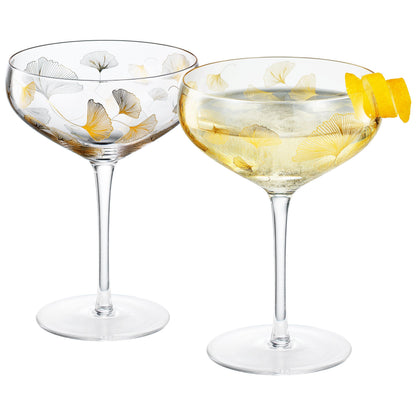 Trevi Champagne Coupe Cocktail Glasses And Set