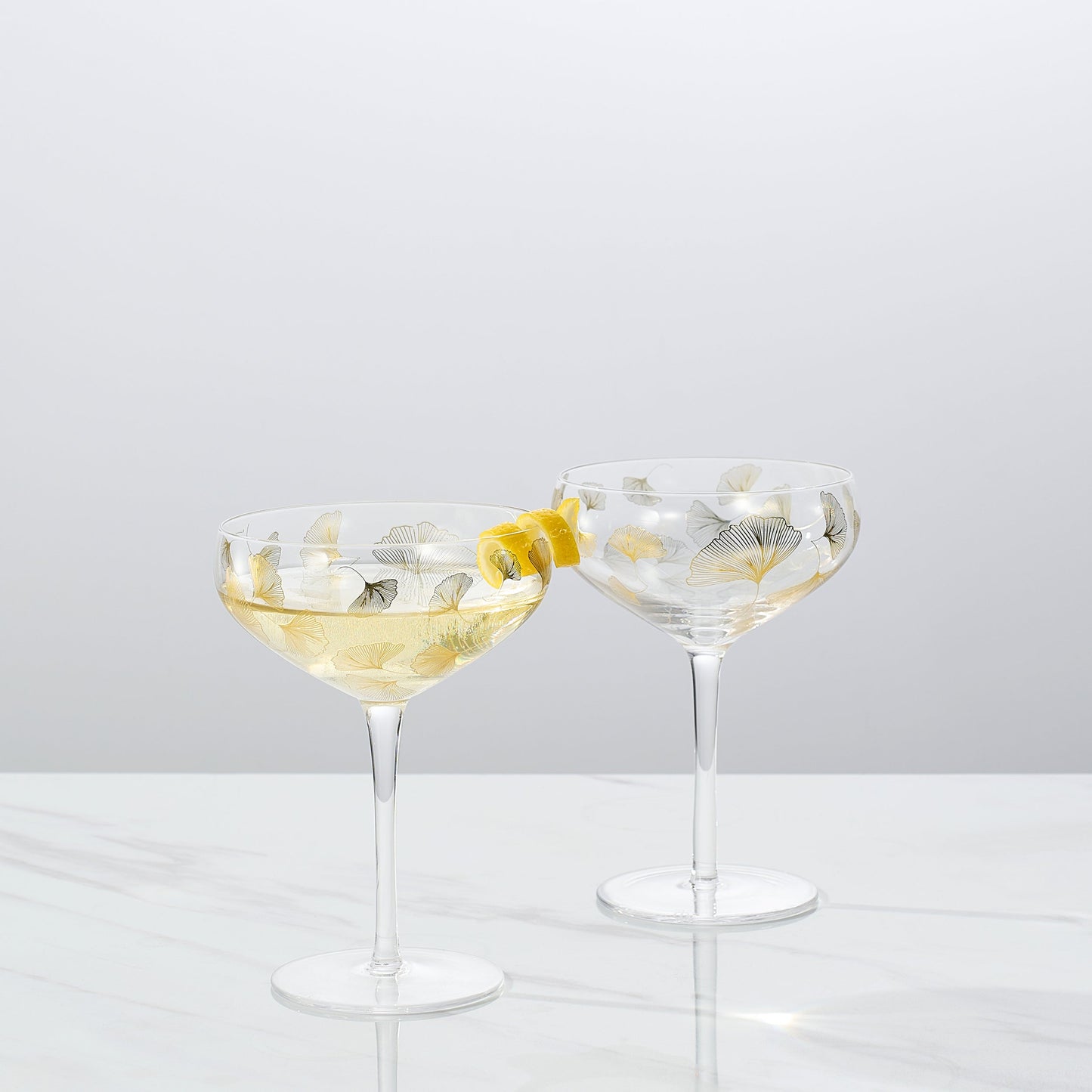 Trevi Champagne Coupe Cocktail Glasses And Set