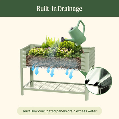 Elevated Garden Bed For Patios Decks 2ft By 8ft