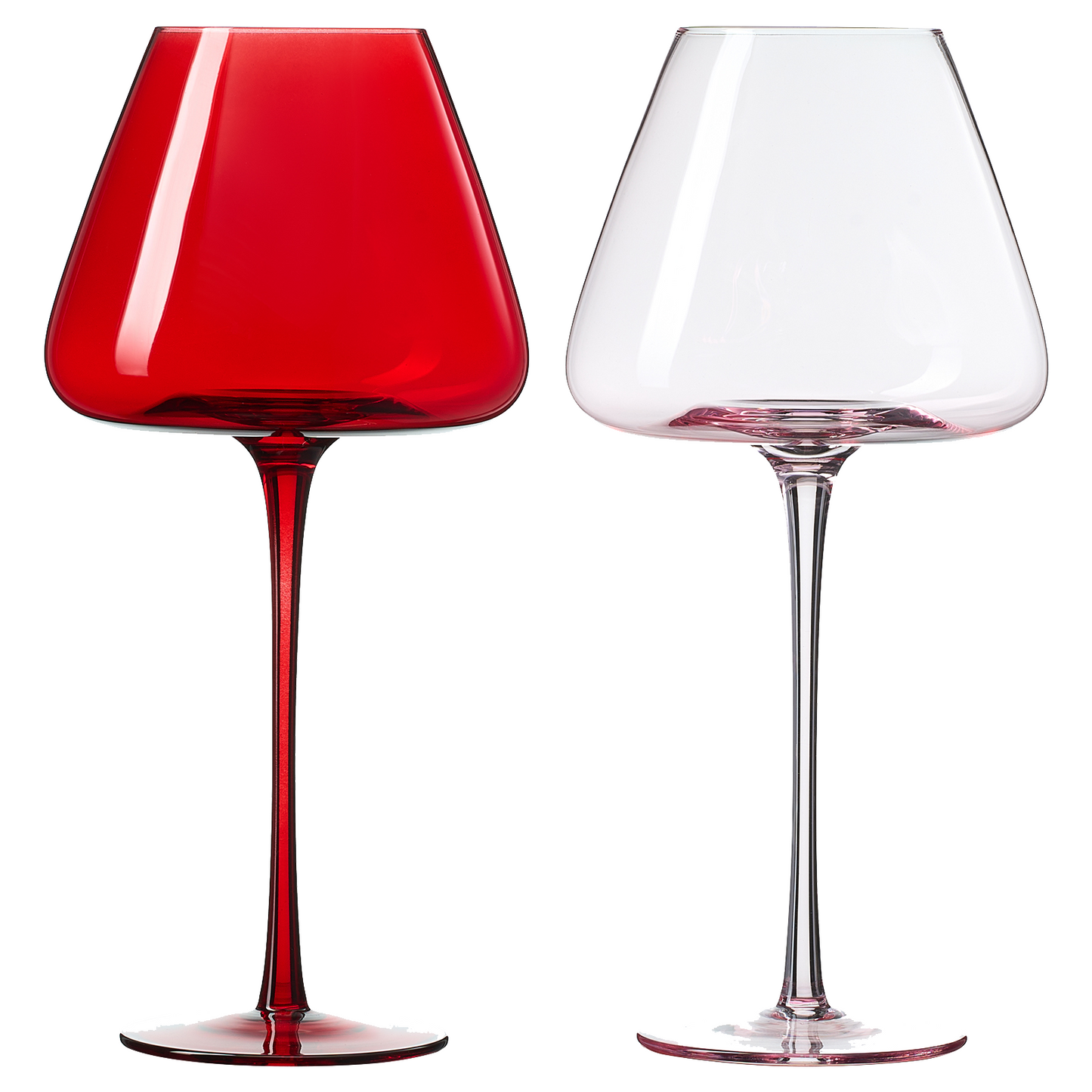 Love Stemmed Wine Glasses Set of 2 Pieces