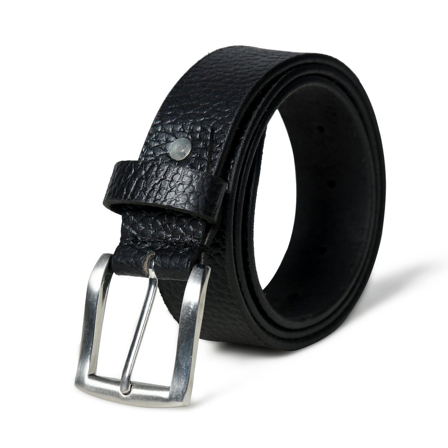 Nexus Black Leather Belt - Tampa Home & Garden Store