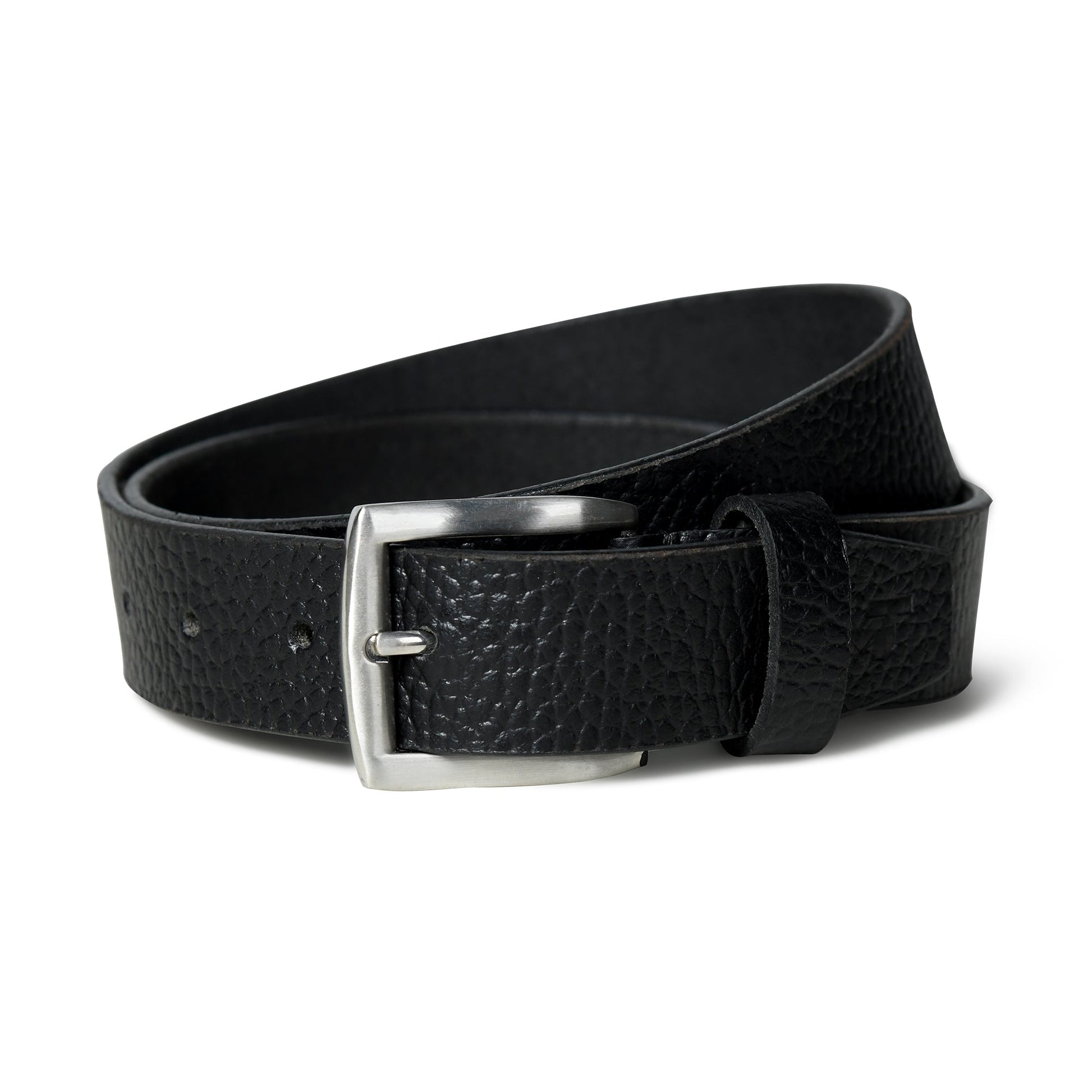 Nexus Black Leather Belt - Tampa Home & Garden Store