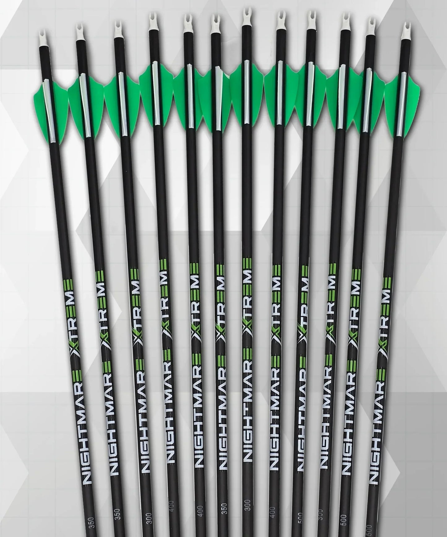 Nightmare Xtreme 2.0 300 / 350 / 400/ 500 spine Arrow 6/Pack Fletched - Tampa Home & Garden Store