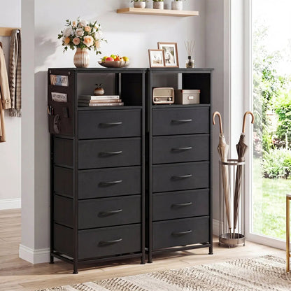 Nightstand with Integrated Charging Station