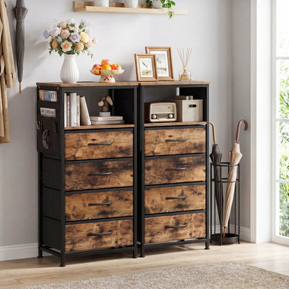 Nightstand Integrated Charging Station 34
