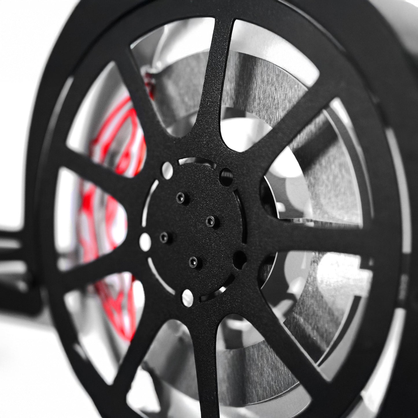 Nissan GT-R R35 Wall Art – JDM Steel Silhouette with Spinning Wheels-KAFMEKA036 - Tampa Home & Garden Store