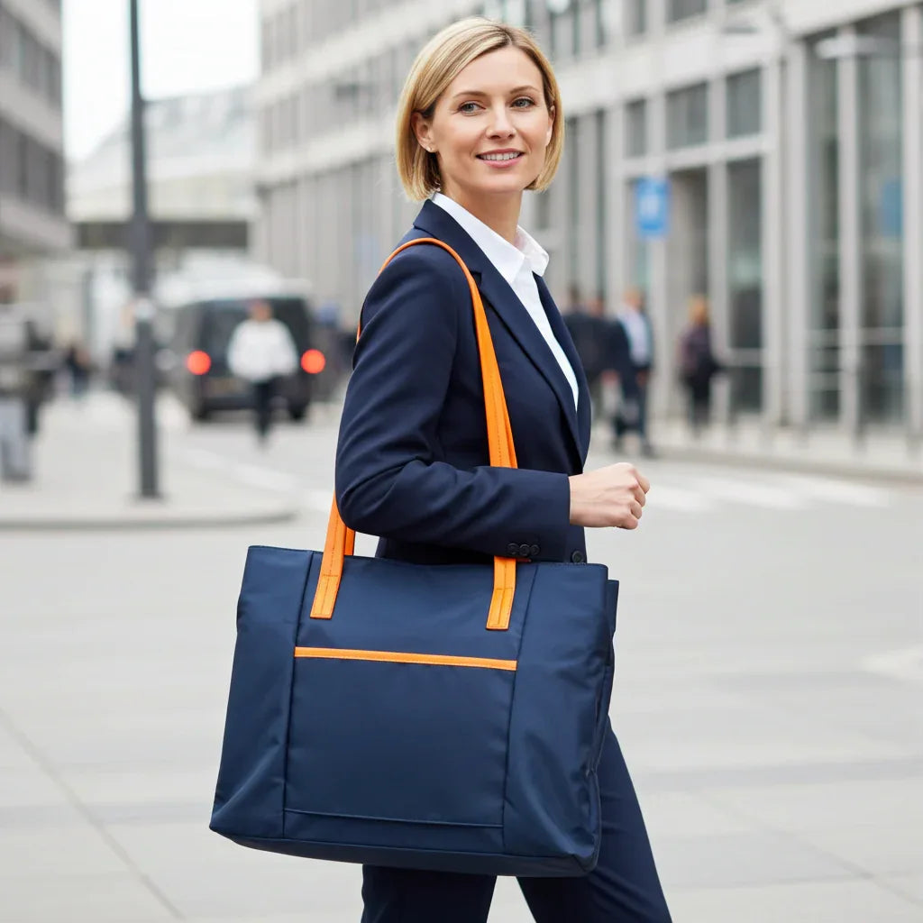 Professional Women’s Nylon Laptop Tote – The Best Tote Bag for Work & Travel
