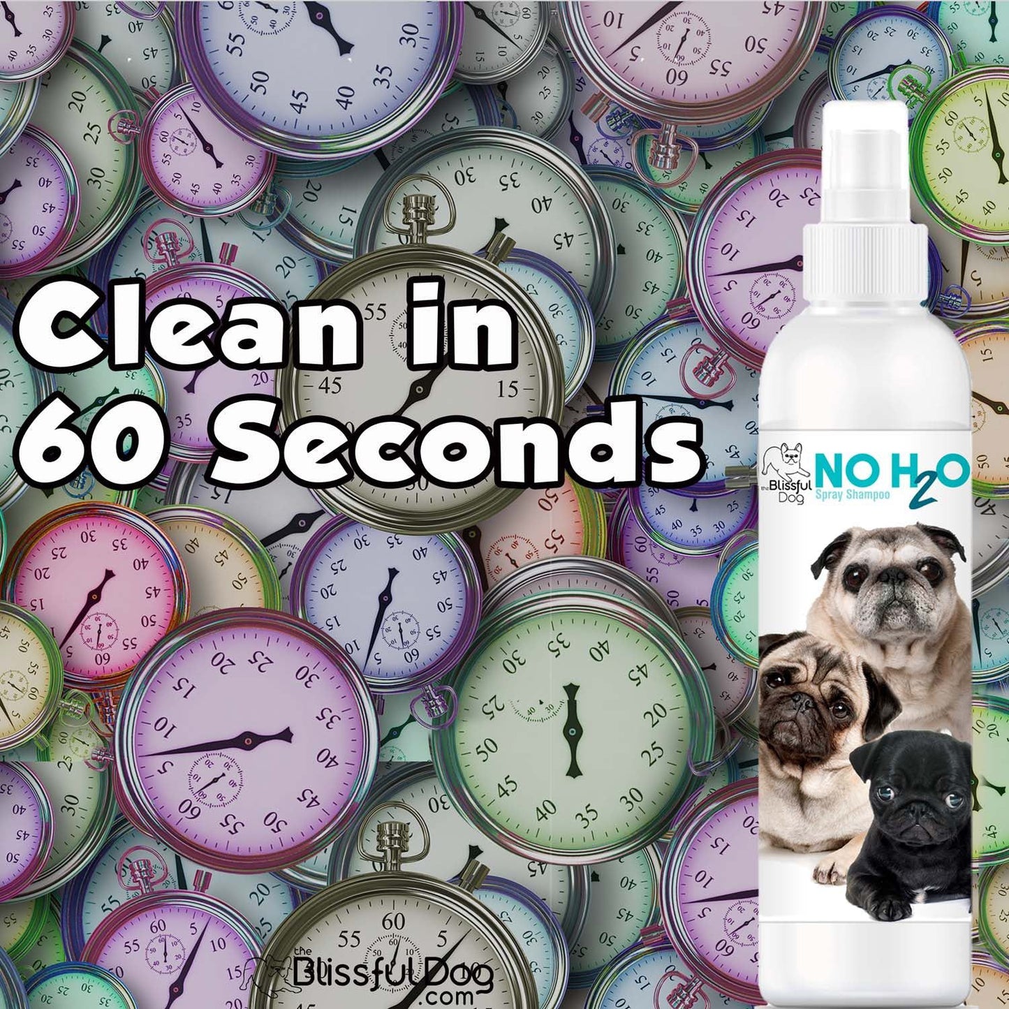 No H20 Spray Pet Shampoo - Tampa Home & Garden Store