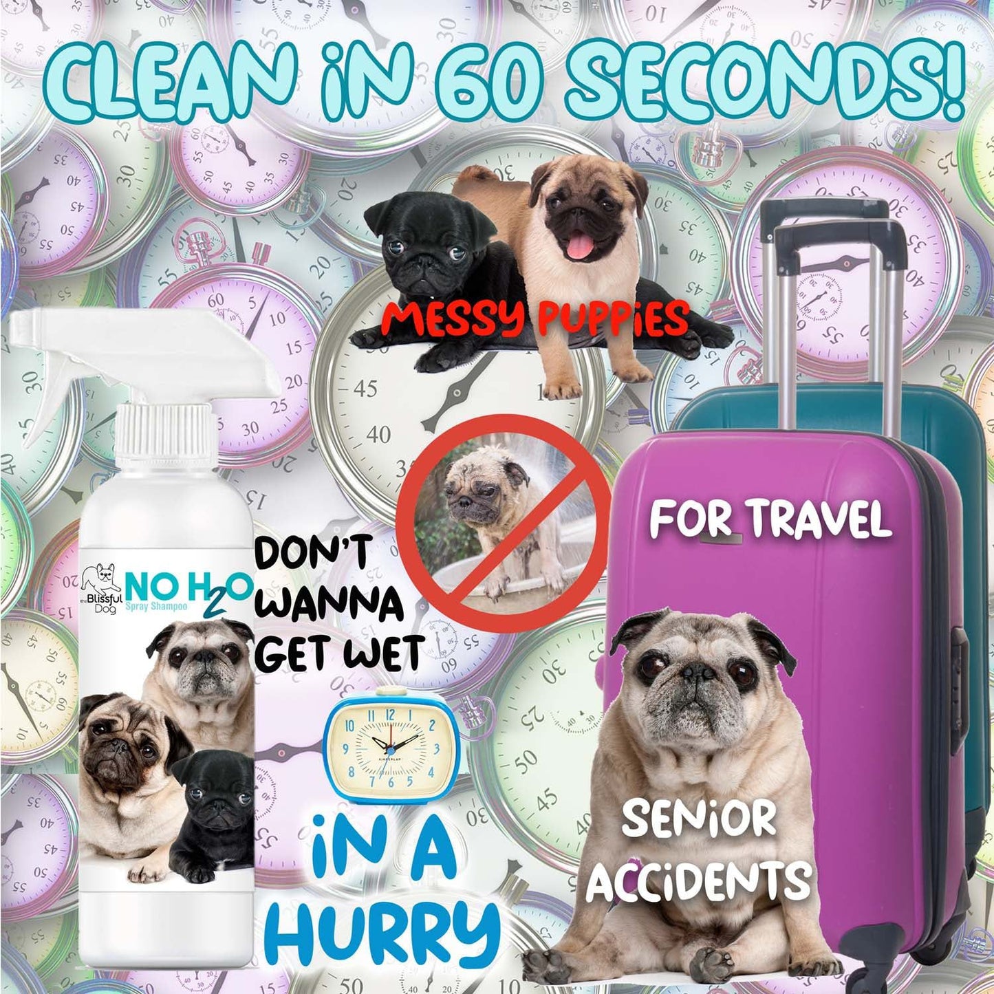 No H20 Spray Pet Shampoo - Tampa Home & Garden Store