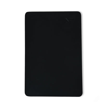 Noir Opulence Black Leather Desk Mat + Mouse Pad - Tampa Home & Garden Store