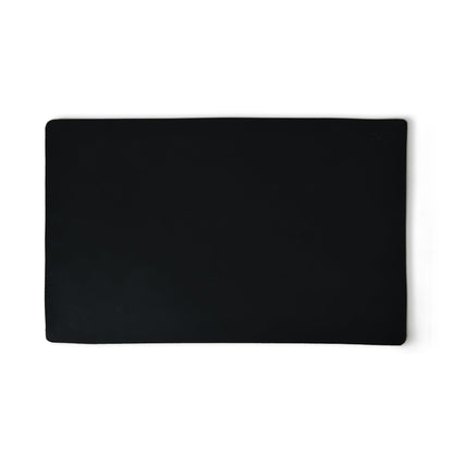Noir Opulence Black Leather Desk Mat + Mouse Pad - Tampa Home & Garden Store