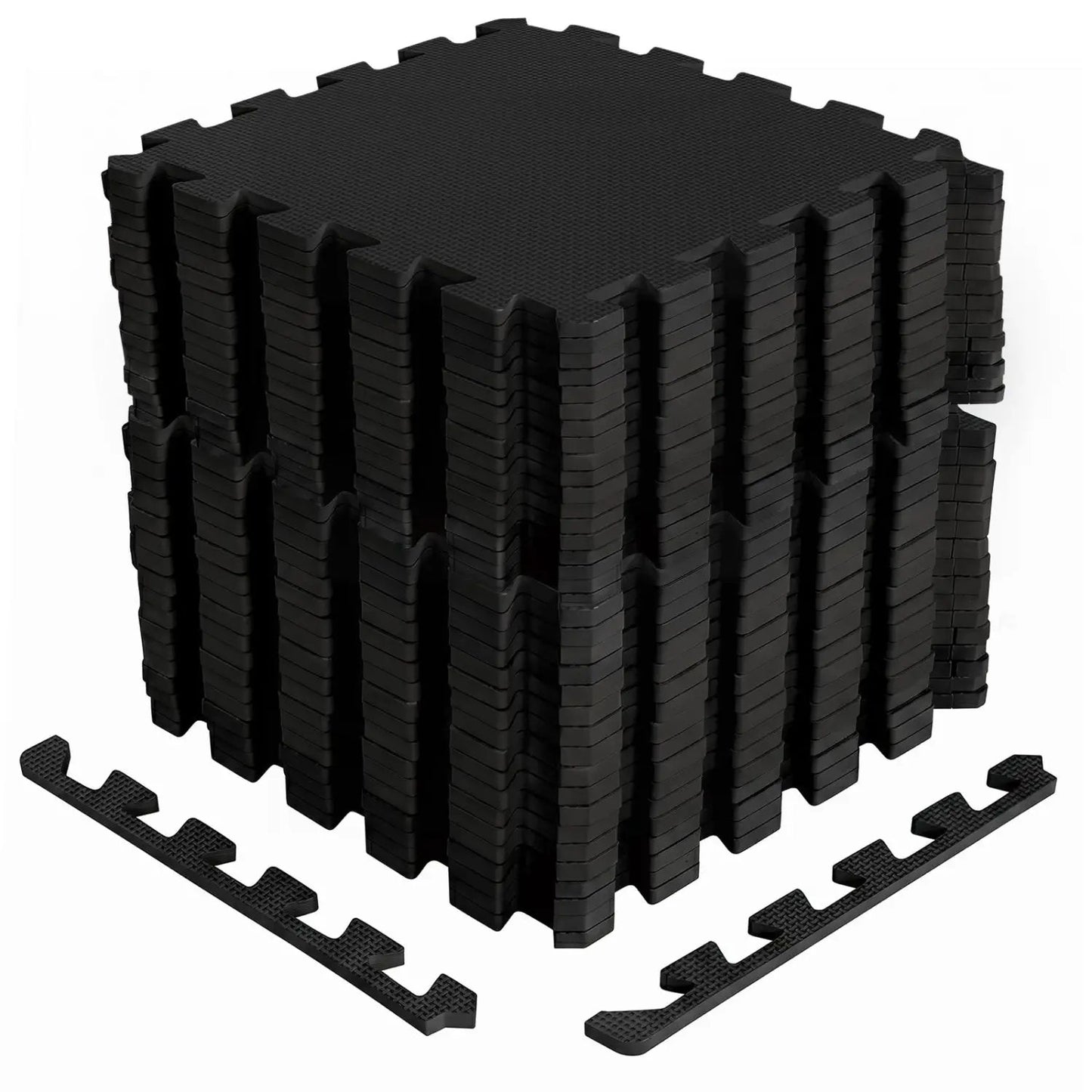 Interlocking Foam Tiles with Borders 36-Pack