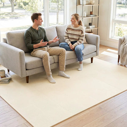 Interlocking Foam Tiles with Borders 36-Pack
