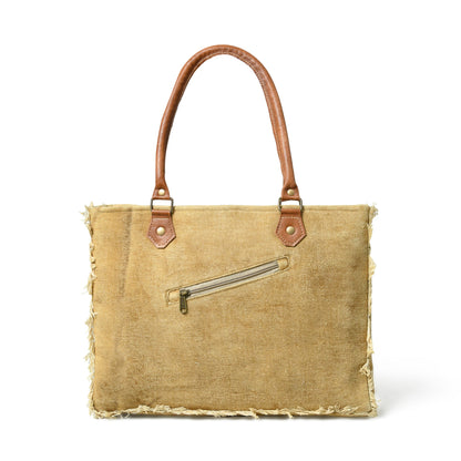 Nordic Charm Canvas Shoulder Tote Bag - Tampa Home & Garden Store