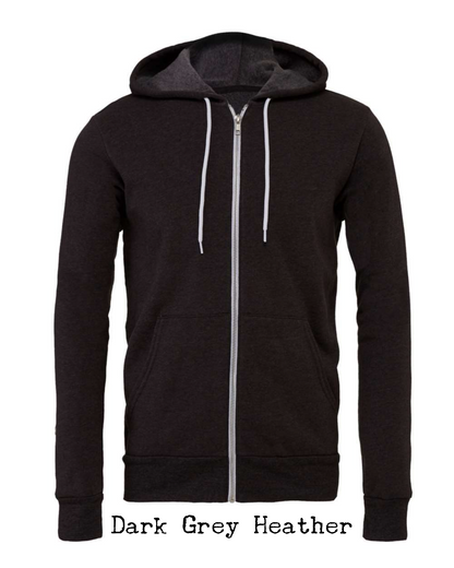 Not Today Heifer Highland Coo Embroidered Zipper Sweatshirt Hoodie - Tampa Home & Garden Store