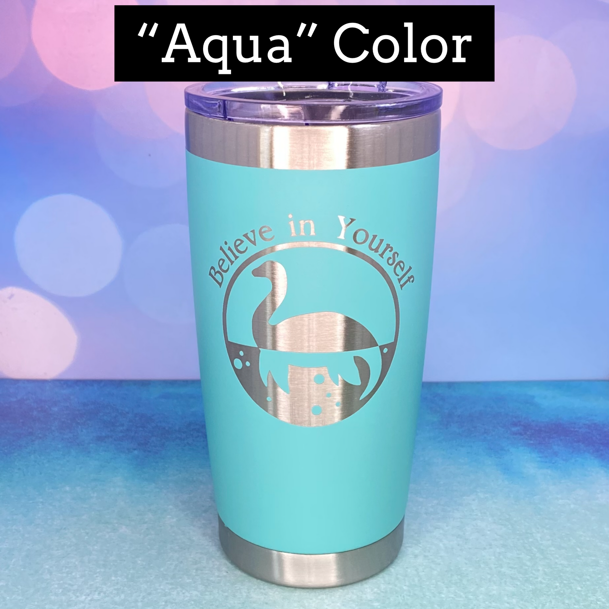 Not in the Moood Highland Cow Laser Engraved Powder Coated 20oz Double Walled Insulated Tumbler - Tampa Home & Garden Store