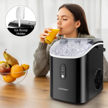 Máquina de hielo Nugget para encimera con hielo masticable suave