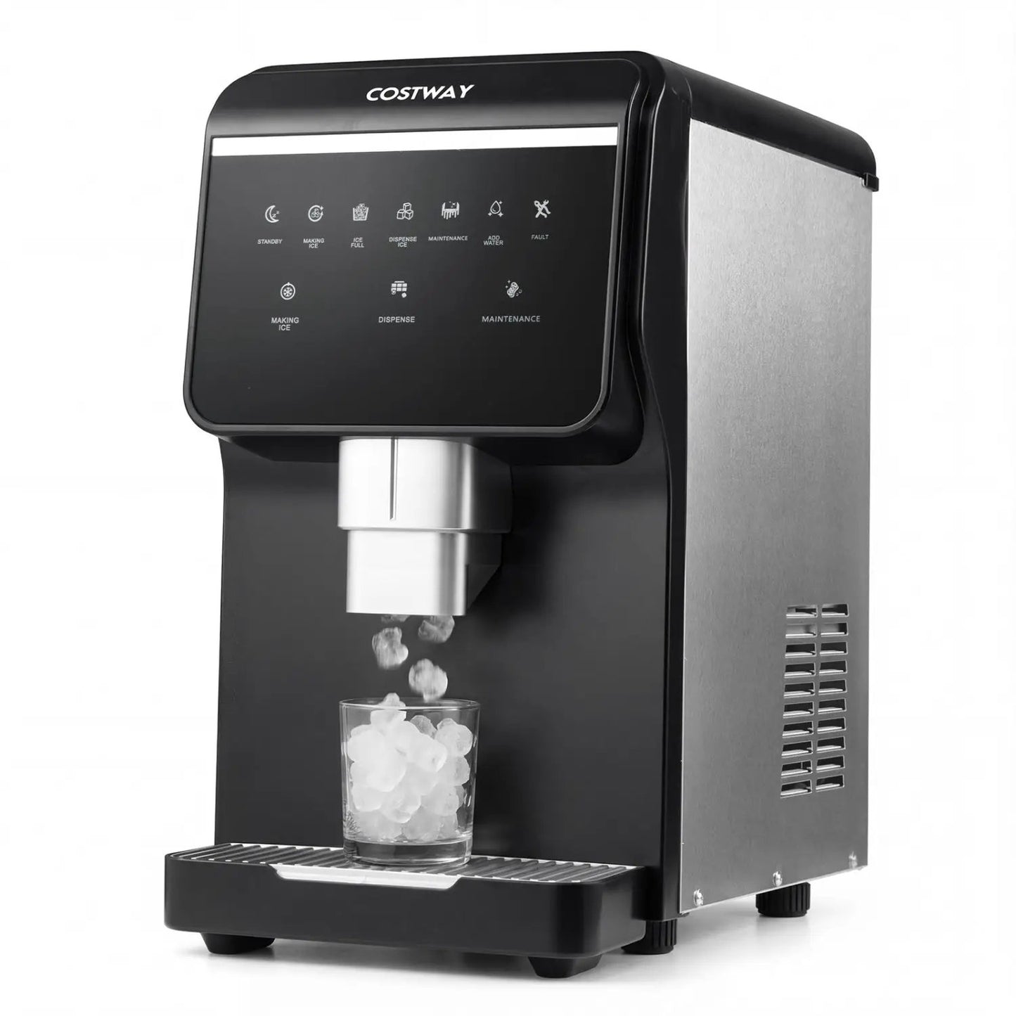 Nugget Ice Maker With Self Dispensing 80 Lbs