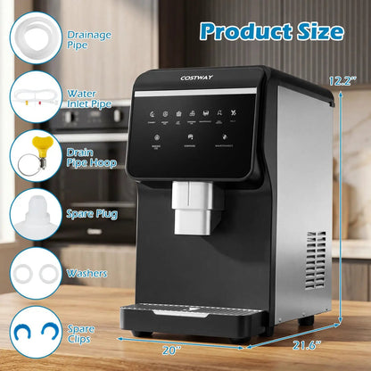 Nugget Ice Maker With Self Dispensing 80 Lbs