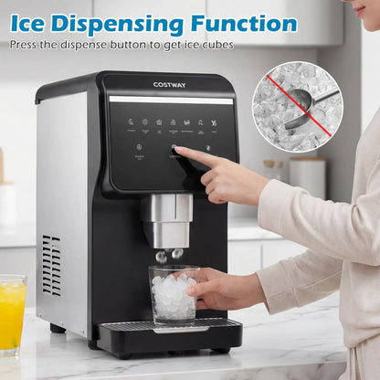 Nugget Ice Maker With Self Dispensing 80 Lbs