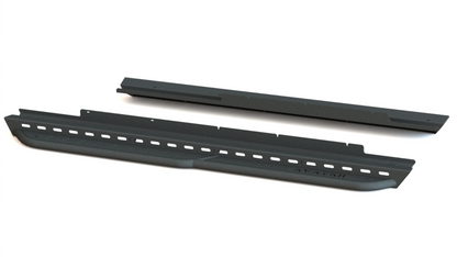 Avatar NV3500 RockBody Side Steps by avatar offroad, dark gray textured steel running boards on Tampa Home & Garden Store