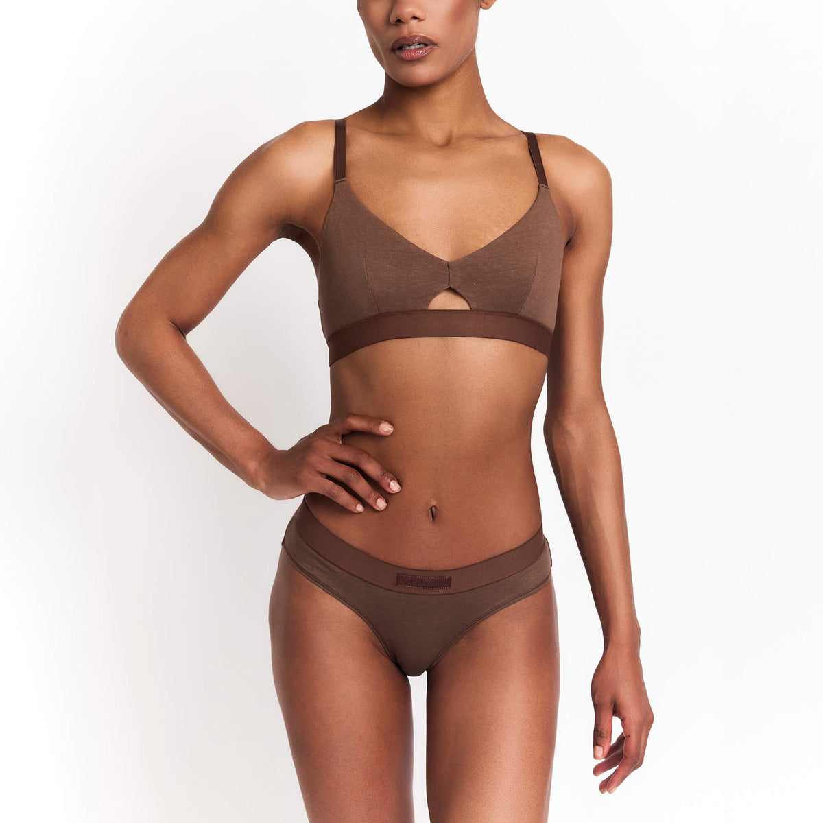 Mid-Rise Brief by Net Positive, brown hemp briefs on Tampa Home & Garden Store