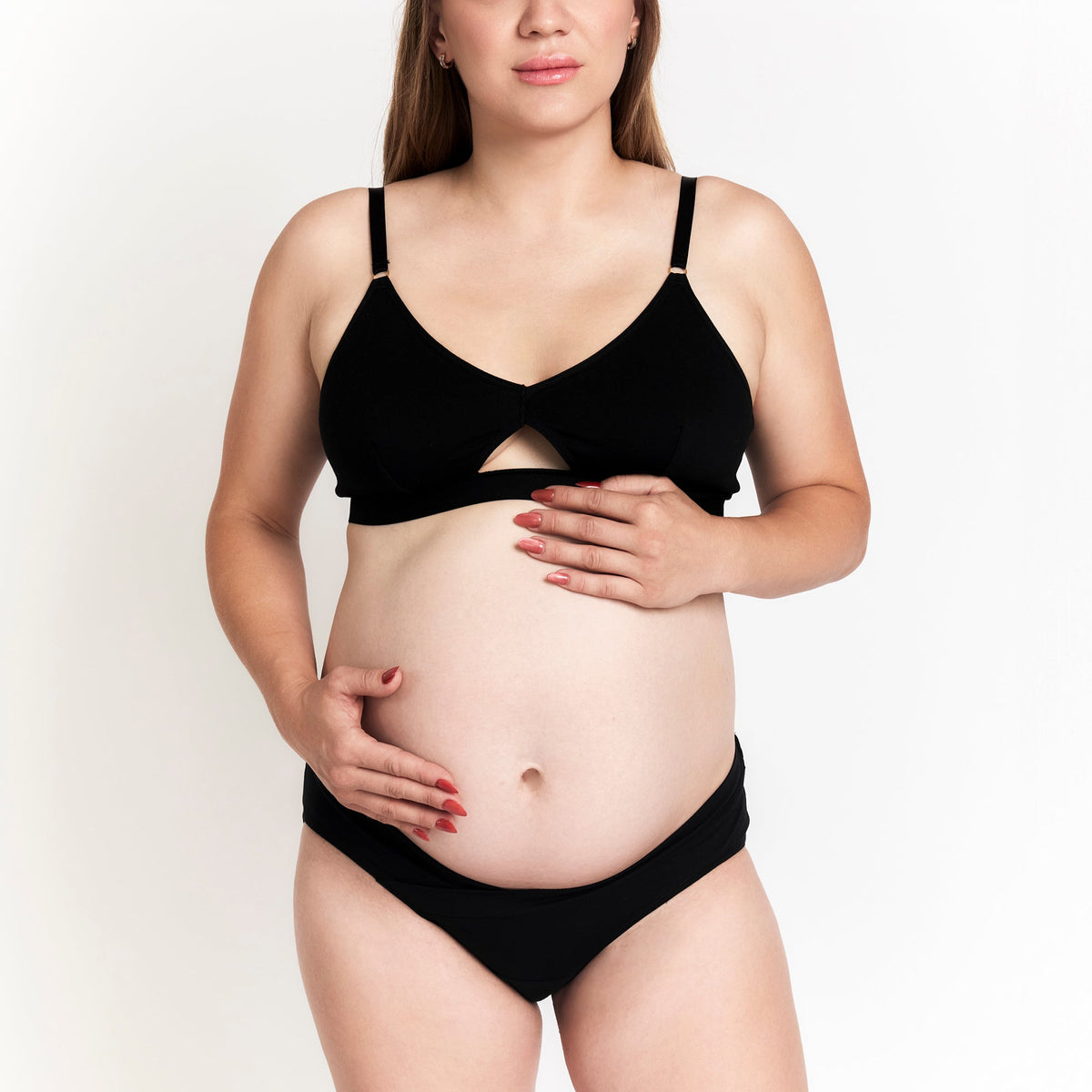 Maternity Brief black organic cotton by Net Positive maternity underwear on Tampa Home & Garden Store