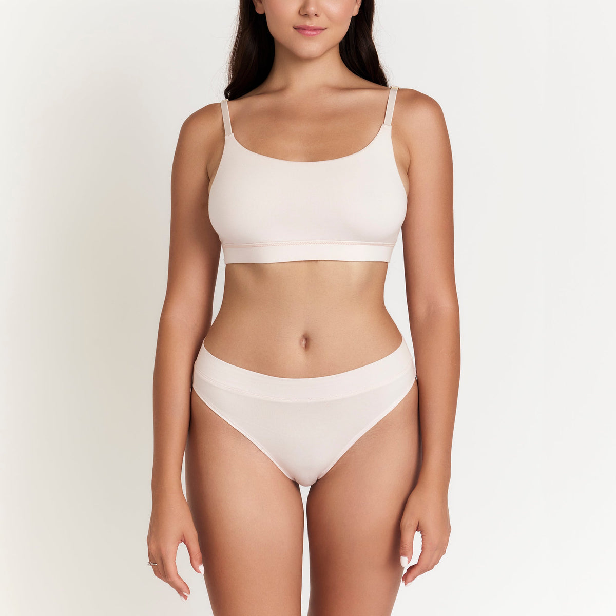 Cheeky Tanga organic cotton briefs nude beige by Net Positive on Tampa Home & Garden Store