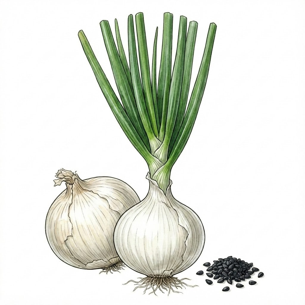 ONION Seeds, White Sweet Spanish - Tampa Home & Garden Store