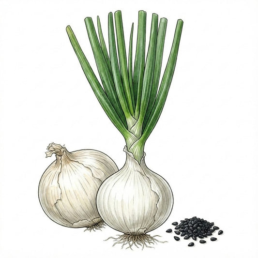 ONION Seeds, White Sweet Spanish - Tampa Home & Garden Store