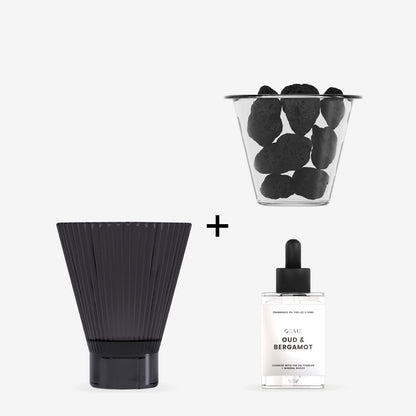ZAI Lava Rock Diffuser - Oud & Bergamot