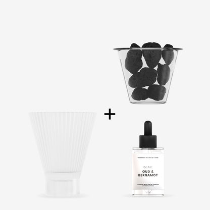 ZAI Lava Rock Diffuser - Oud & Bergamot