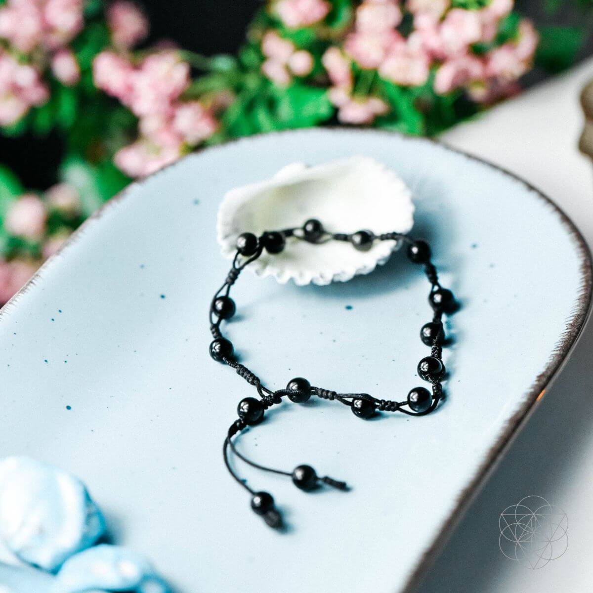 Obsidian Grounding Anklet - Tampa Home & Garden Store