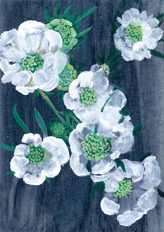 October Blooms II Art Print – Floral Wall Art - Tampa Home & Garden Store