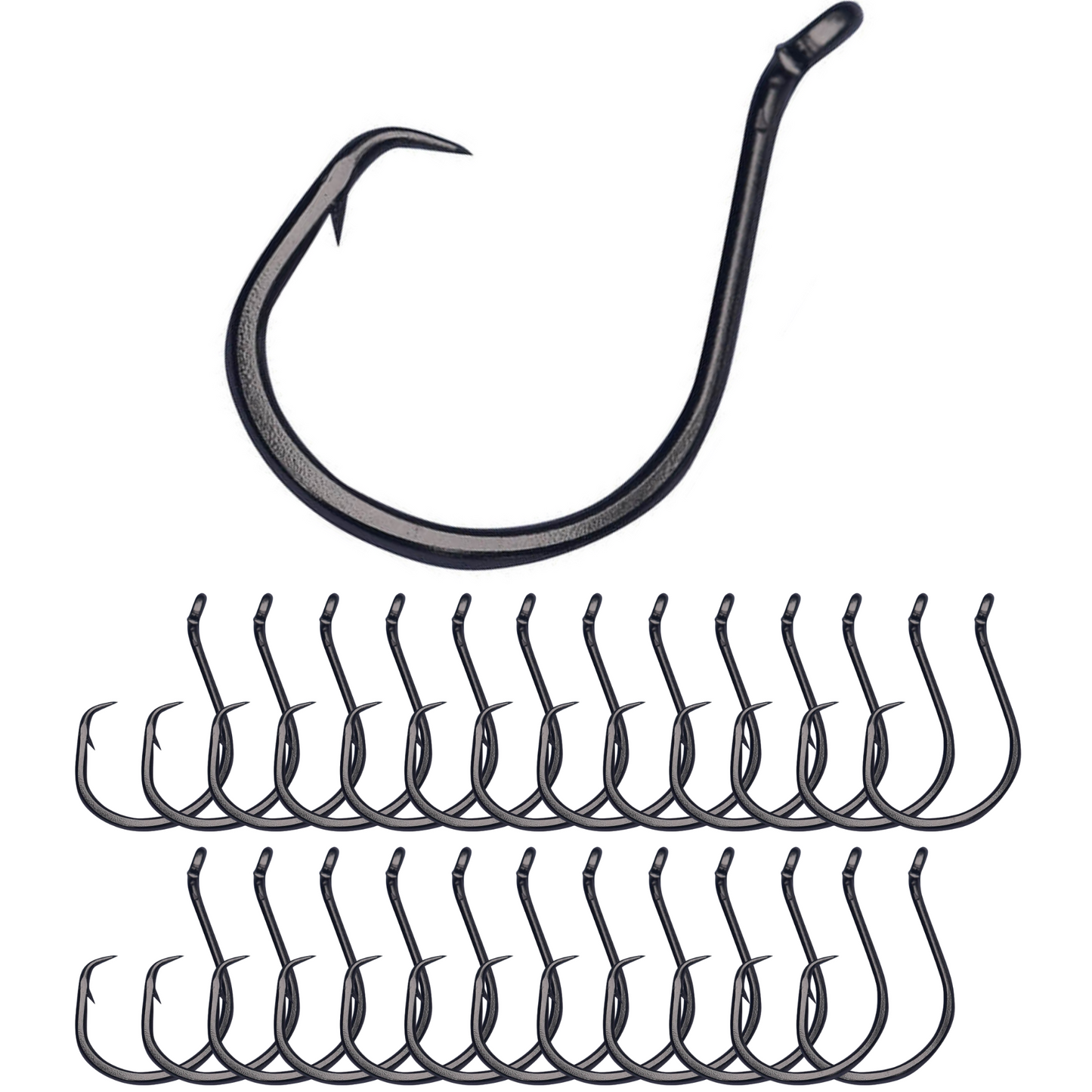 Anzuelos circulares Reaction Tackle Heavyweight para bagre - Anzuelos de pulpo descentrados (paquete de 25) - Nuevos