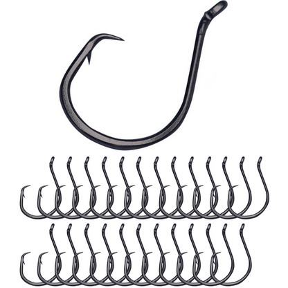Anzuelos circulares Reaction Tackle Heavyweight para bagre - Anzuelos de pulpo descentrados (paquete de 25) - Nuevos