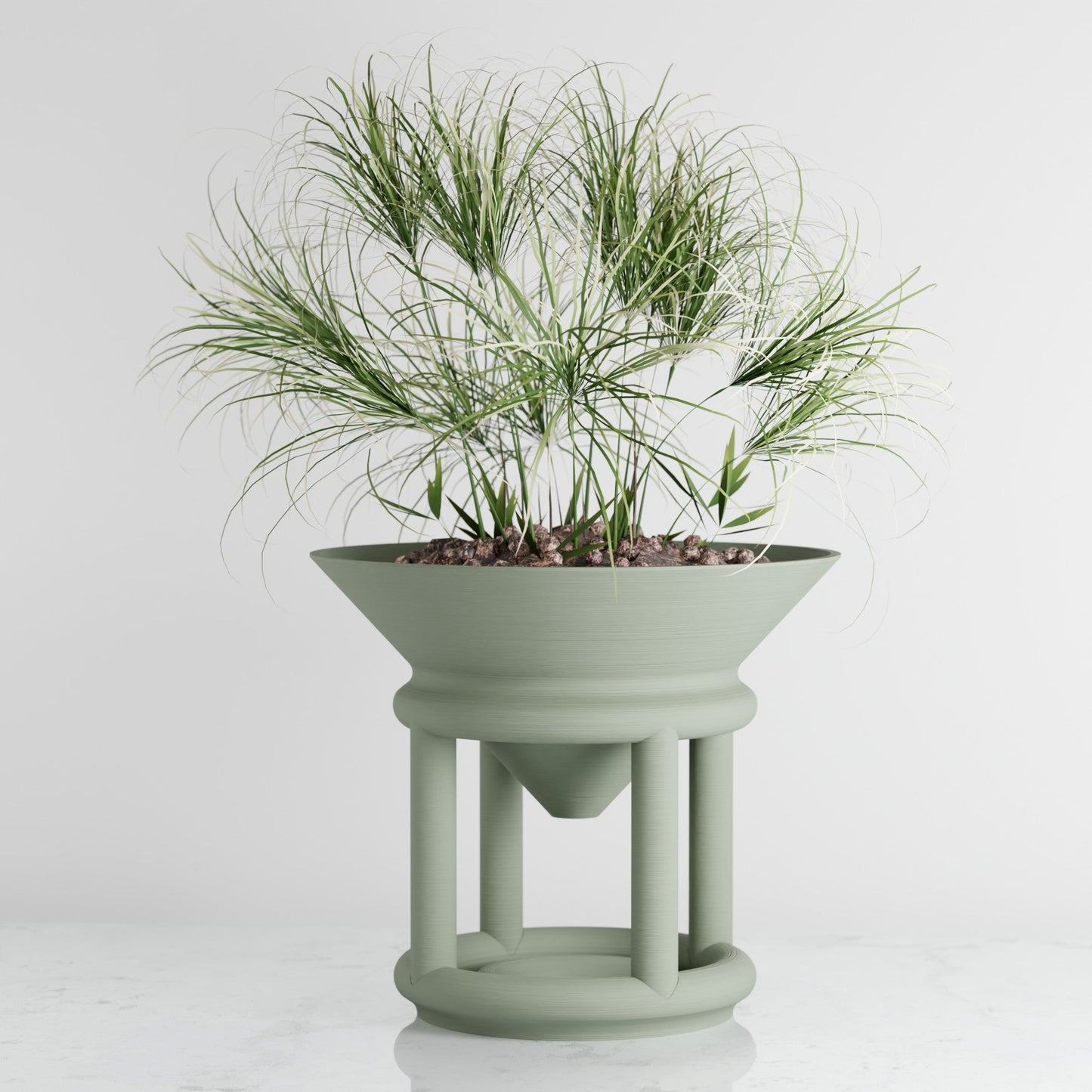 Jardinera de embudo